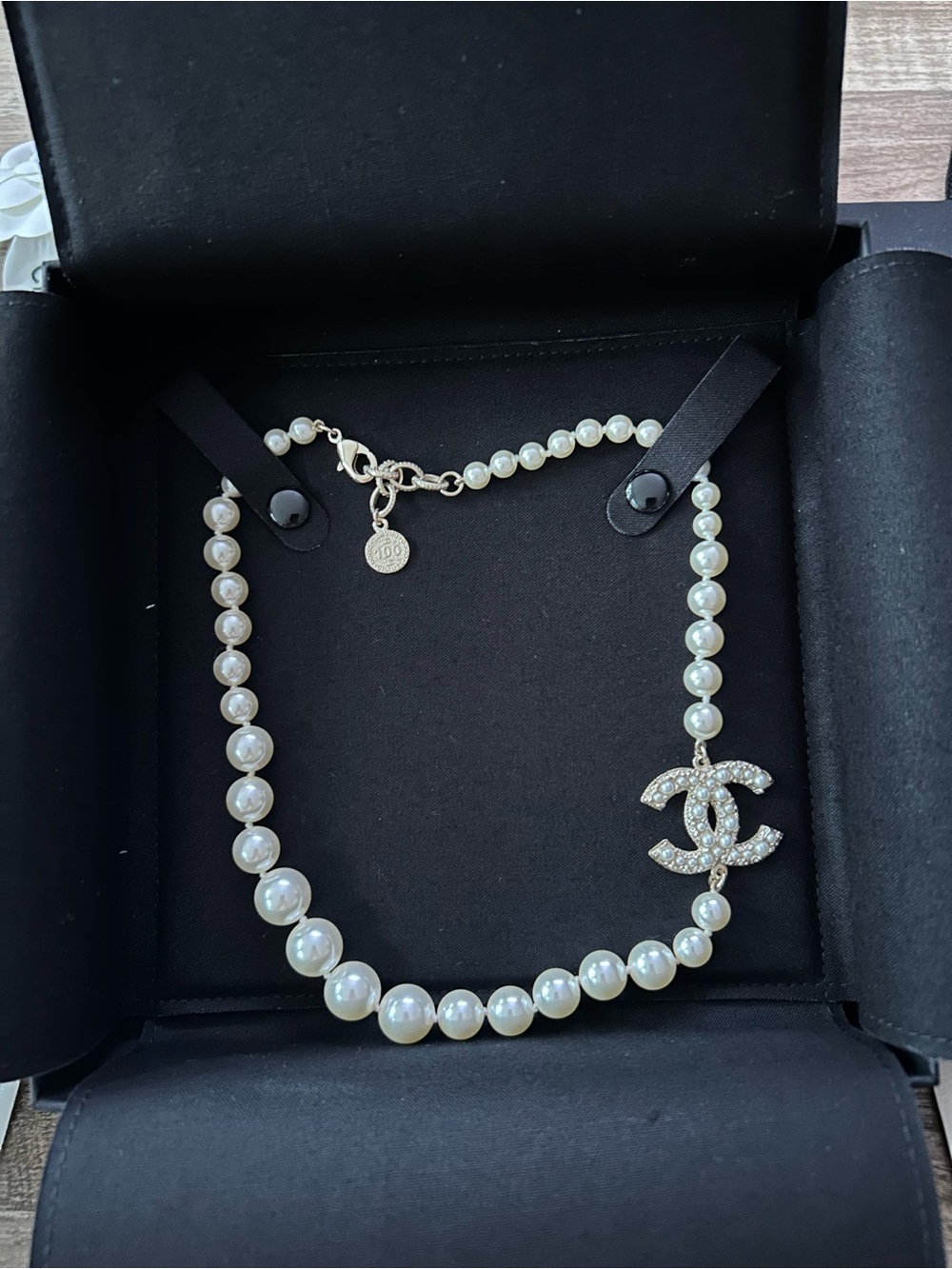 CHANEL 100th Anniversary CC Necklace